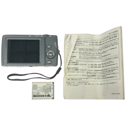 Z000 FUJIFILM デジタルカメラ FinePix T500S 光学12倍 シルバー F FX-T500S　ラスト1点！