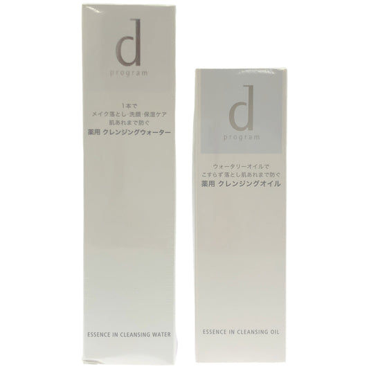 Z000 d プログラム エッセンスイン クレンジングウォーター 180ml & クレンジングオイル 120ml 2本セット