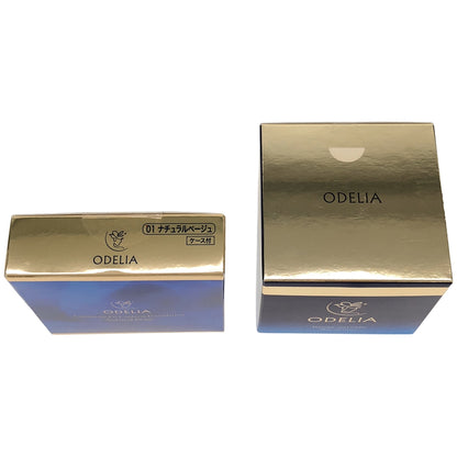 Z000 ODELIA リンクル&ホワイト クリーム 50g & ルミナスフィット ファンデーション ナチュラルベージュ 13g 2個セット