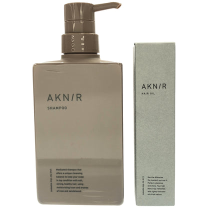 Z000 アクニー 薬用ヘアシャンプーBR 300mL & プレミアムモイストヘアオイル 50mL 2点セット　ラスト1点！