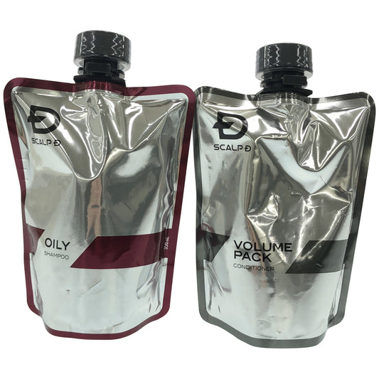 Z000 アンファー スカルプD 薬用 スカルプシャンプー オイル 350mL ボリューム パック コンディショナー 350g 計2個セット　ラスト1点！