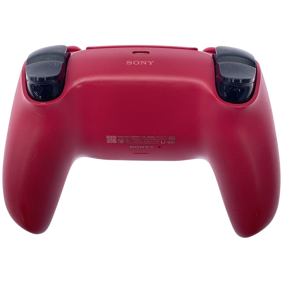【中古】C54A SONY PS5 DualSense ワイヤレスコントローラー CFI-ZCT1J Cosmic Red