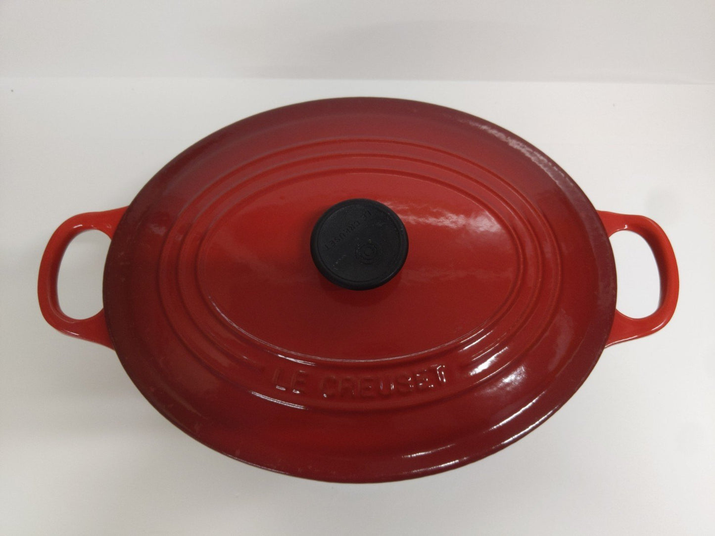 D LE CREUSET ルクルーゼ ココットオーバル 25cm チェリーレッド