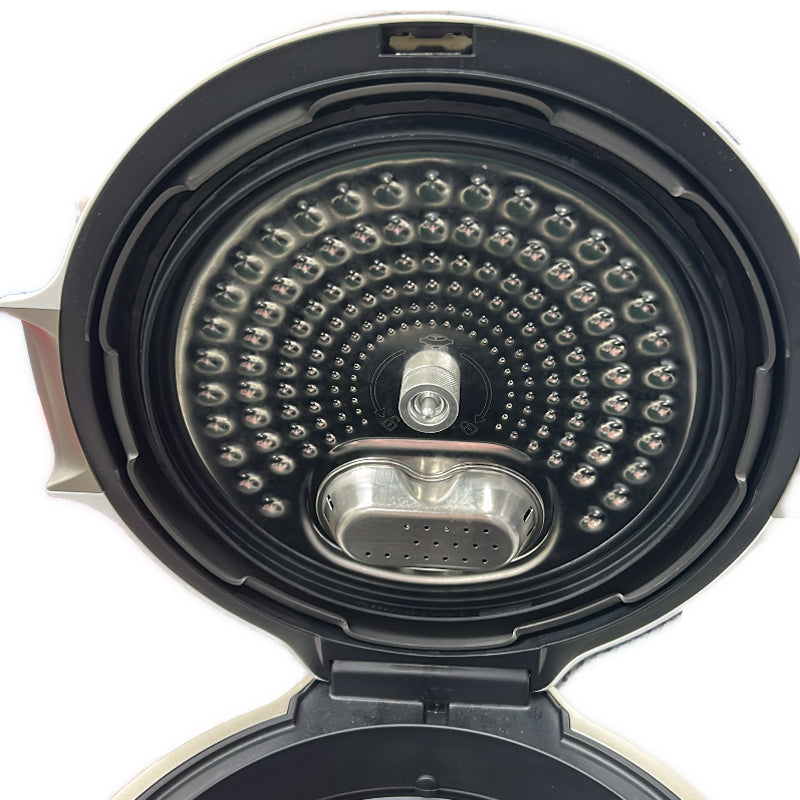CW25 ティファール 電気圧力鍋 6L 内蔵250レシピ クックフォーミー ホワイト スロークッキング対応 圧力調理 CY8751JP