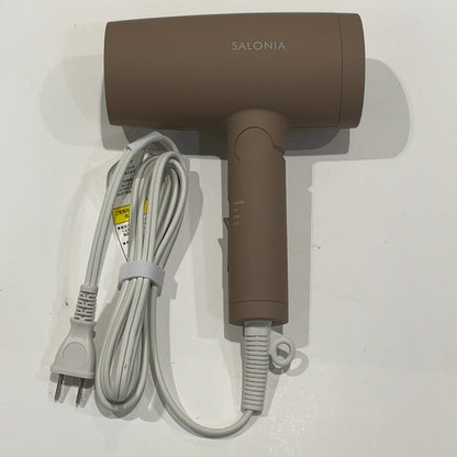 C9V2 D SALONIA サロニア スピーディーイオン ドライヤー ベージュ SL-013BE