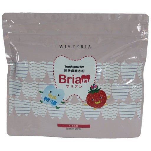 CC18 K Brian ブリアン 粉状歯磨き粉 0歳から使える 子供用粉歯磨き いちご味 0.5g×60包