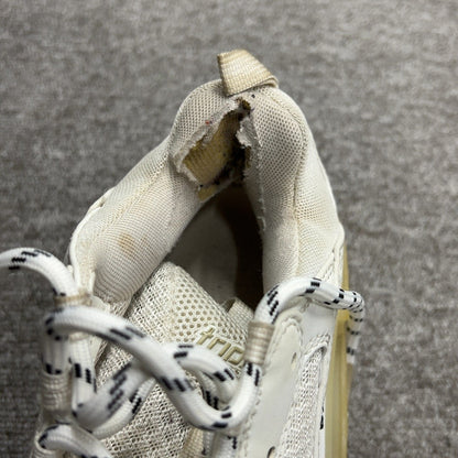 CH02 BALENCIAGA バレンシアガ TRIPLE S CLEAR SOLE TRAINER ダッドスニーカー ホワイト 38