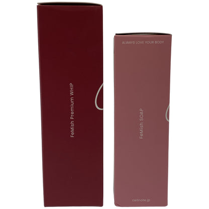 Z000 セルノート フェミッシュ プレミアム ホイップ 150mL & フェミッシュ ソープ 150mL 2個セット　ラスト1点！