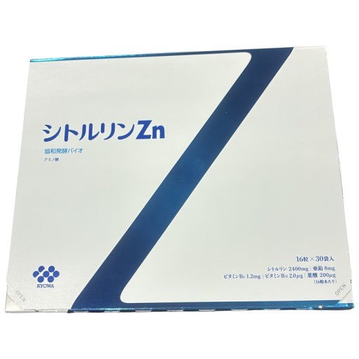 CX14 K 協和発酵バイオ シトルリンZn 16粒×30袋 ●賞味期限：2027/09～