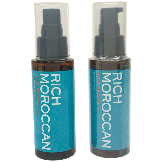 Z000 リッチモロッカン ヘアリペアオイル 80mL 2個セット　ラスト1点！