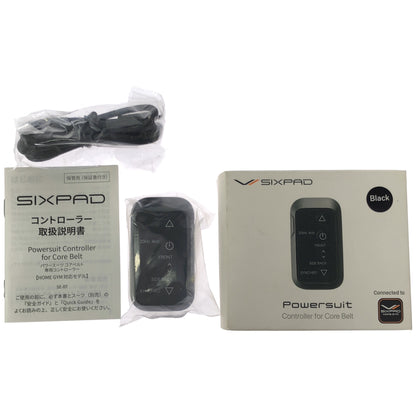 Z000 SIXPAD Powersuit Controller for Core Belt シックスパッド パワースーツ コアベルト【HOME GYM対応モデル】専用コントローラー (ブラック)　ラスト1点！