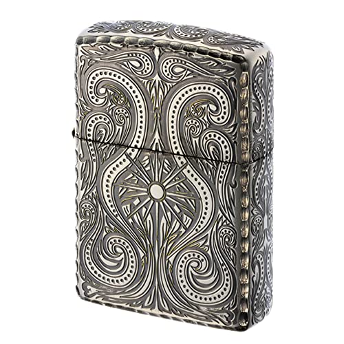 ZIPPO ジッポ― オイルライター ジッポ ラグジュアリー アラベスク 5面加工 ニッケルイブシ