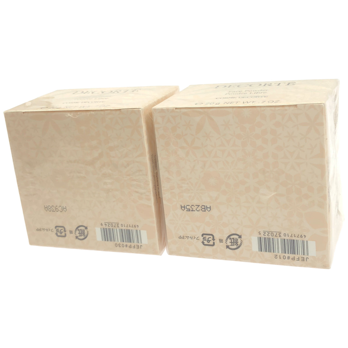 Z000 コスメデコルテ フェイスパウダー 12 lucent beige 20g & 30 shiny terra cotta 20g 計2個セット　ラスト1点！