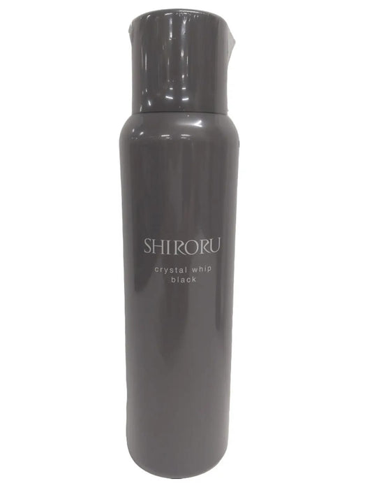 C859 ★シロル SHIRORU クリスタルホイップ ブラック 炭酸洗顔 『炭×炭酸で毛穴汚れごっそり吸着』（120g× 1本）【K】