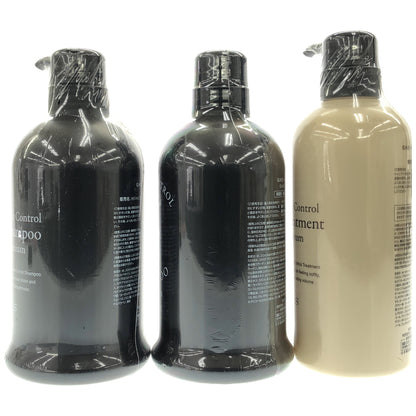 Z000 G.H.S ヘアーコントロールシャンプー プレミアム 600mL 2本 & ヘアーコントロールトリートメント プレミアム 500g セット　ラスト1点！