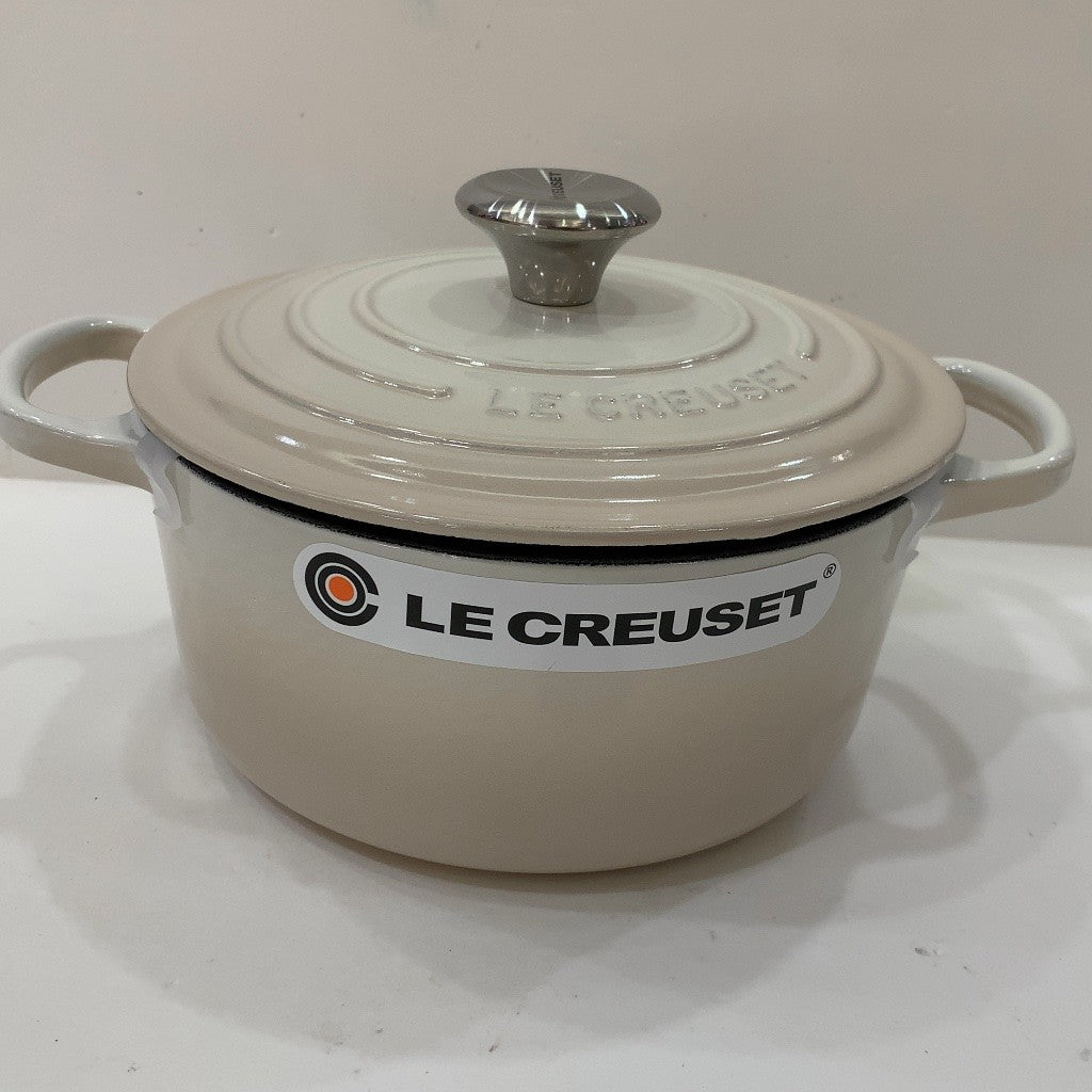 C9E1 D LE CREUSET ル・クルーゼ シグニチャー ココット・ロンド 18cm メレンゲ
