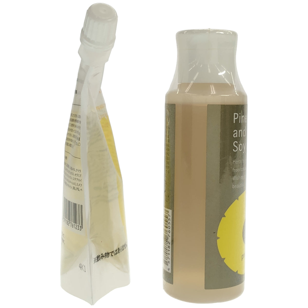 Z000 パイナップル豆乳 ローションプレミアム 100mL & ローションエコパック 詰め替え用 110mL 計2個セット　ラスト1点！
