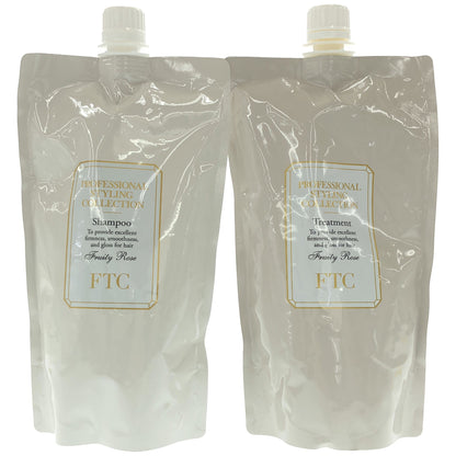 Z000 FTCプロフェッショナル スタイリング シャンプー 500mL & トリートメント 500mL 計2個セット　ラスト1点！