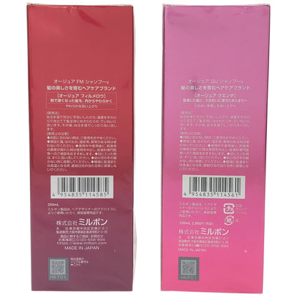 Z000 オージュア QU シャンプーv 250ml & FM シャンプーv 250ml 2本セット
