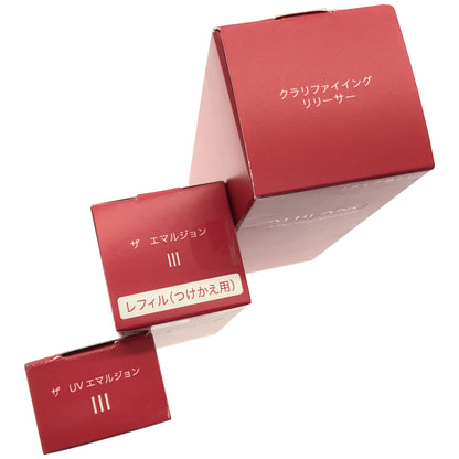 Z000 アルブラン クラリファイイング リリーサー 180ml & ザ エマルジョン3 refill 80g & ザ UVエマルジョン3 30ml 3点セット　ラスト1点！
