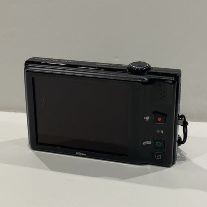 C9P1 D NikonデジタルカメラCOOLPIX S6100 ノーブルブラック S6100BK