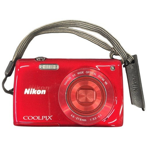 CW72 Nikon デジタルカメラ COOLPIX (クールピクス) S4300 グロッシーレッド S4300RD