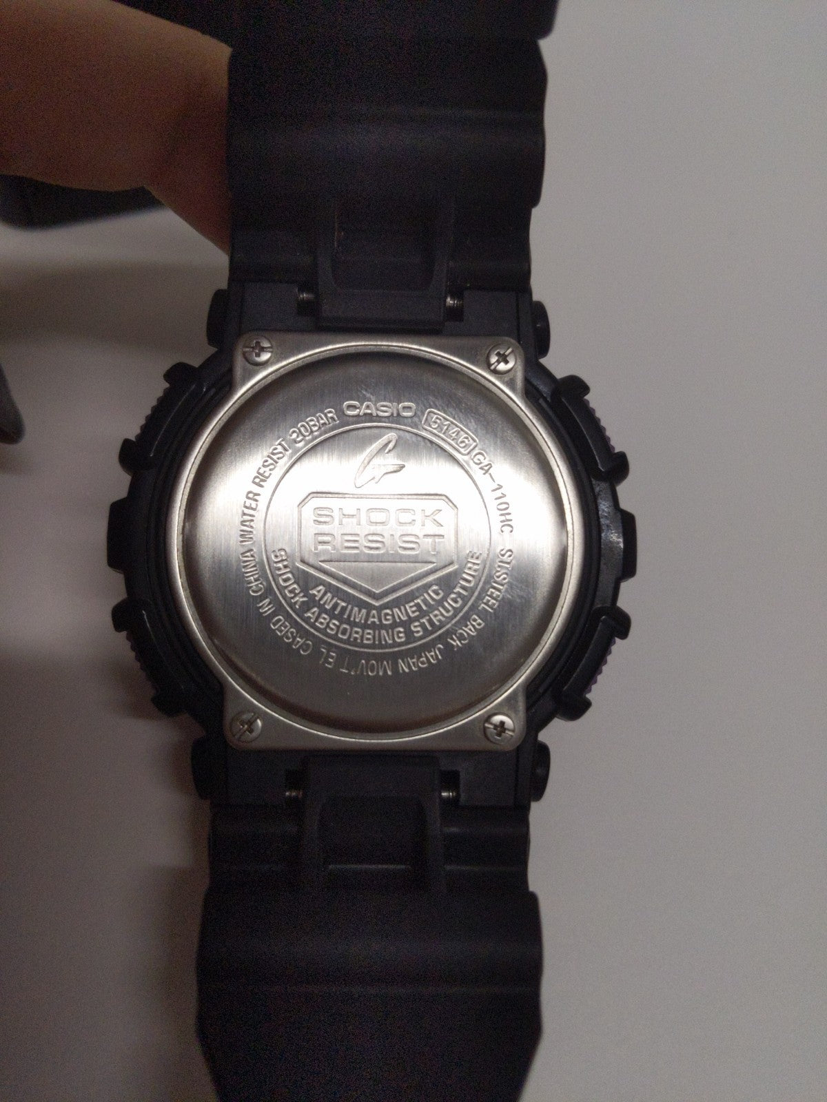 カシオ　CASIO 腕時計 G-SHOCK ジーショック GA-110HC-1AJF メンズ