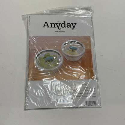 C9V5 D マイヤージャパン Anyday 電子レンジ調理器具&ガラス食品保存セット ガラス蓋付き 16cm深型ディッシュ 18cm浅型ディッシュ