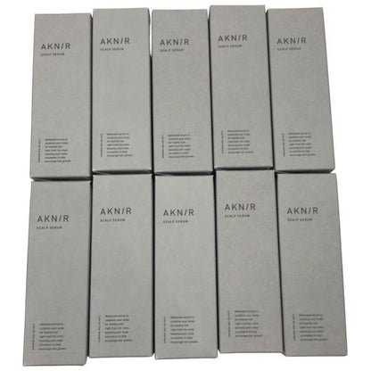 C843 ★AKNIR アクニー AKN/R 薬用ヘアスカルプセラム 育毛セラム 10ヶ月分 80ml 10本セット【M】
