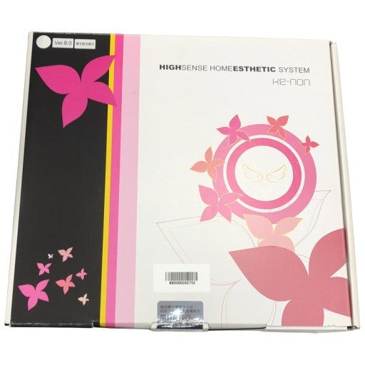 CK05 D 【未使用カートリッジ付】ケノン（Ke-Non）NIPL-2080 パールホワイト 脱毛器 美顔器 Ver.8.0