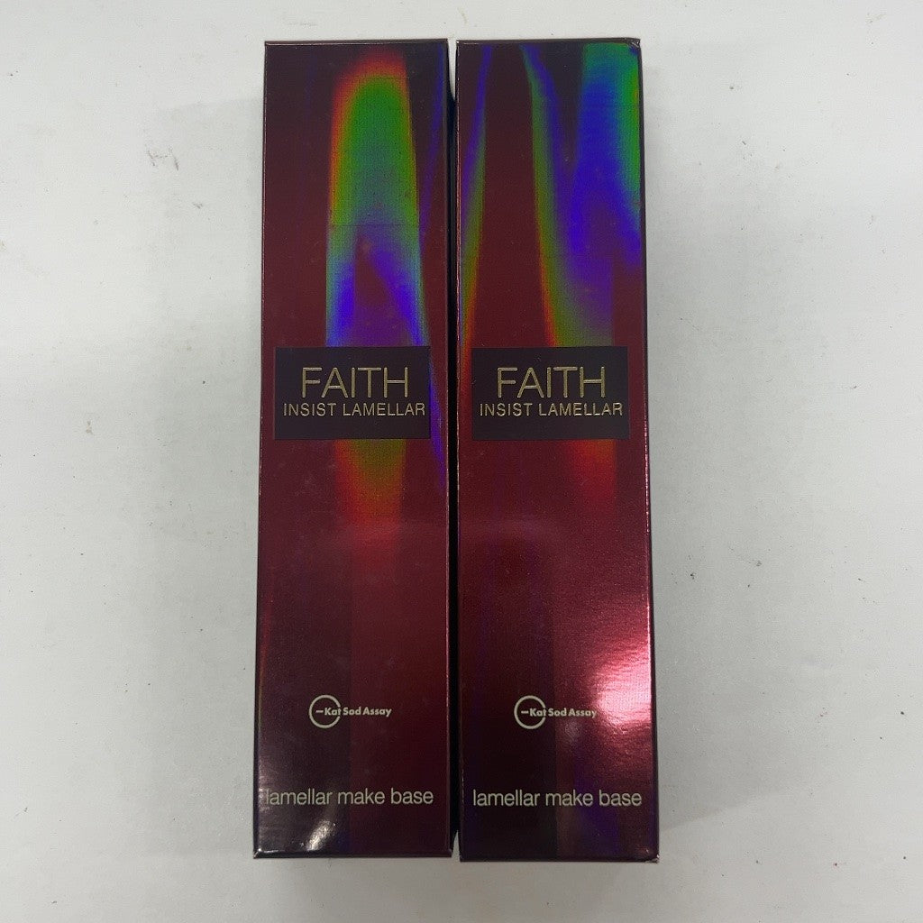 CY42 K FAITH フェース インシスト ラメラ メイクベース 30g 2個セット