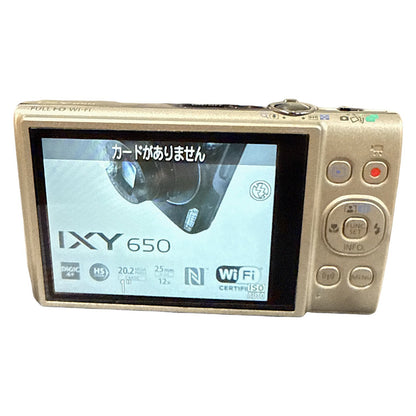 CG60 Canon コンパクトデジタルカメラ IXY 650 シルバー IXY650SL
