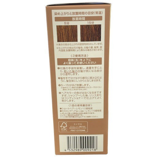 C08K ヘアボーテ エクラ ボタニカル エアカラーフォームEX ライトブラウン 80g