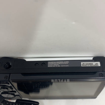 C90N D OLYMPUS デジタルカメラ STYLUS TG-860 Tough ホワイト 防水性能15ｍ 可動式液晶モニター TG-860 WHT