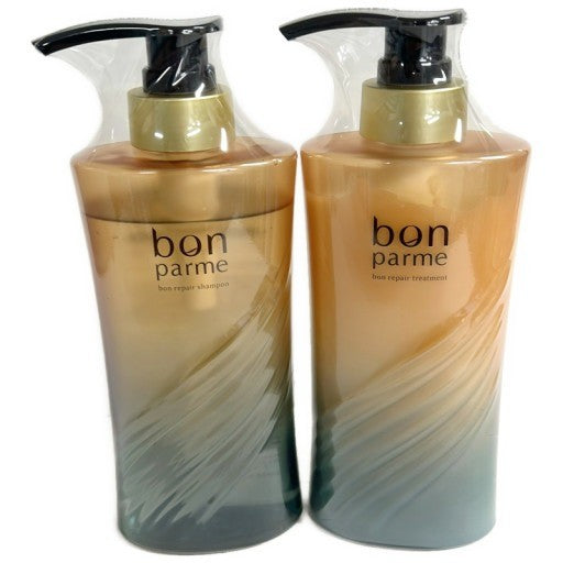 C346 bonparme ボンパルム ボン リペア シャンプー 本体 370ml ＆ トリートメント 本体 370g セット