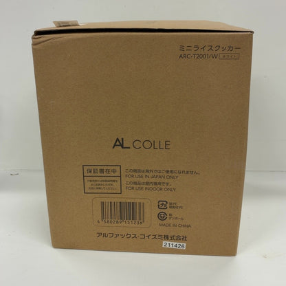 CG6D ミニライスクッカ― ARC-T2001/W ホワイト
