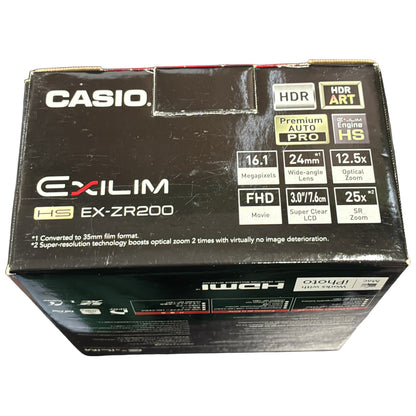 C70H CASIO デジタルカメラ EXILIM EX-ZR200 レッド EX-ZR200RD