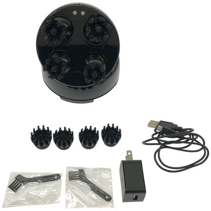 Z000 ■MYTREX EMS HEAD SPA MT-EHP20B ブラック マイトレックス ヘッドスパ 頭皮ケア　ラスト1点！