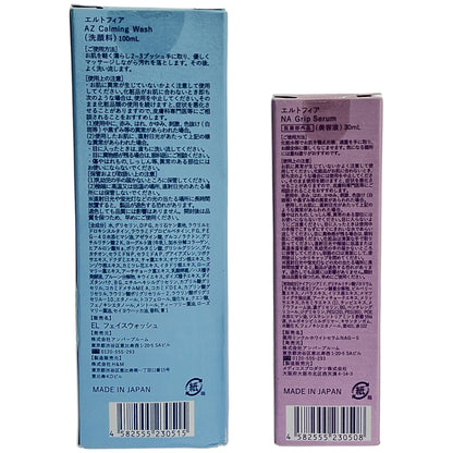 Z000 エルトファイ AZ Calming Wash 100ml & NA Grip Serum 30mL 2本セット　ラスト1点！