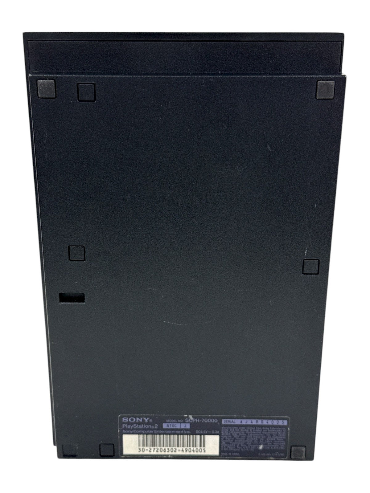 D ソニー SONY プレイステーション2 PlayStation 2 SCPH-70000 ブラック本体 PS2
