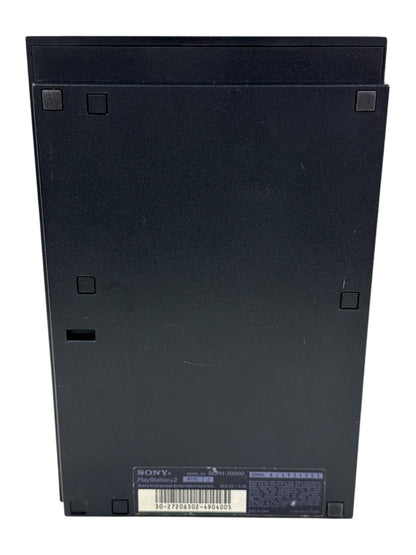 D ソニー SONY プレイステーション2 PlayStation 2 SCPH-70000 ブラック本体 PS2