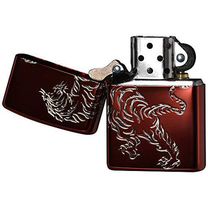 ZIPPO ジッポ― オイルライター ジッポ Tiger & Dragon 2REDS-Tiger