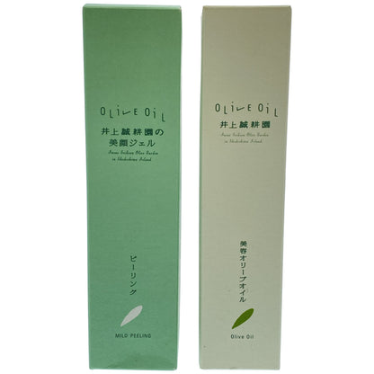 Z000 井上誠耕園 井上誠耕園の美容オリーブオイル 120mL & 美顔ジェル 150mL 計2本セット　ラスト1点！