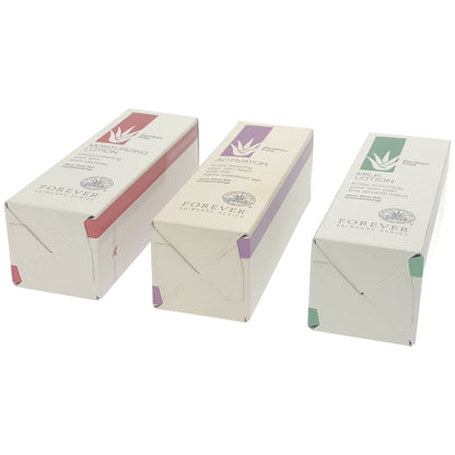 Z000 フォーエバー アクティベーター 120mL & ミルクローション 120mL & モイスチャーライジング ローション 120mL 3個セット　ラスト1点！