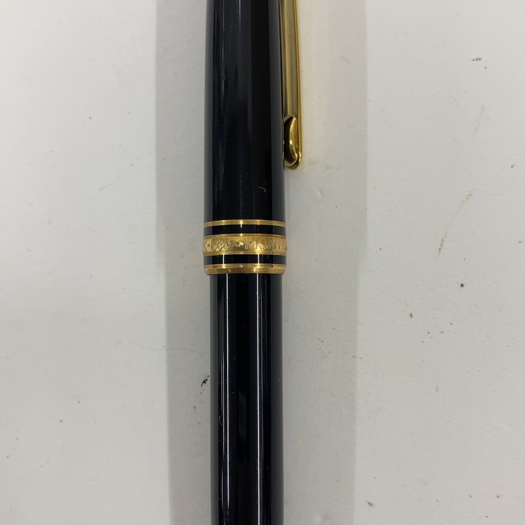 C92V K MONTBLANC モンブラン マイスターシュテュック  ツイスト式 ボールペン ブラック ゴールド