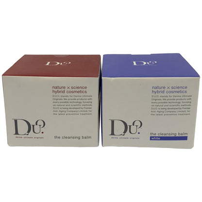 Z000 デュオ ザ クレンジングバーム 90g & ザ クレンジングバーム ホワイト 90g 2個セット