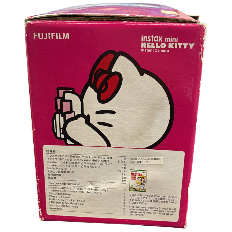 C99T FUJIFILM インスタントカメラ チェキ instax mini ハローキティ INS MINI KIT CAMERA PK