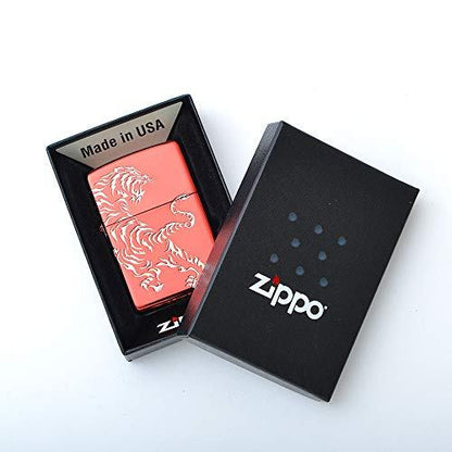 ZIPPO ジッポ― オイルライター ジッポ Tiger & Dragon 2REDS-Tiger