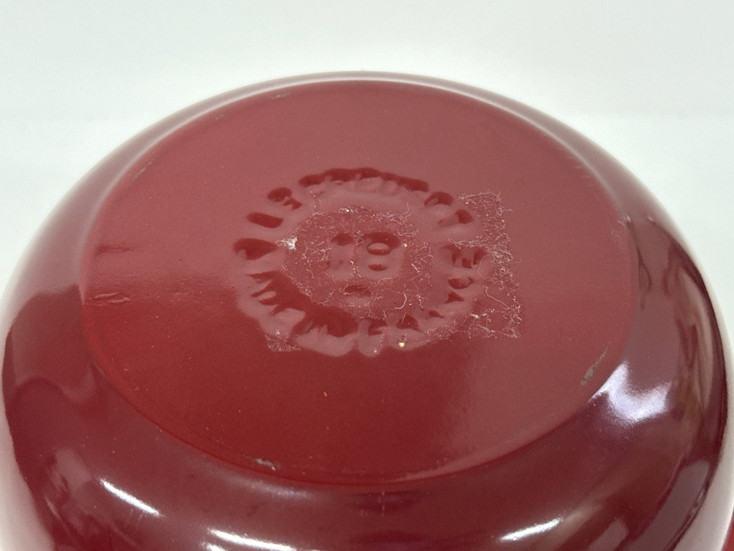 D ルクルーゼ LE CREUSET ココット・エブリィ 18cm ナツメグ 21110-180-21 インナーリッド付 チェリーレッド