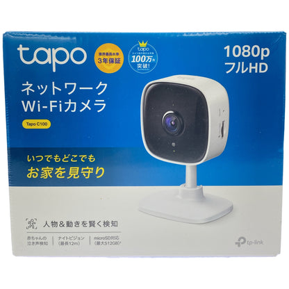 Z000 TP-Link 防犯カメラTP-Link TAPO ネットワークWi-Fi カメラ TAPO C100　ラスト1点！